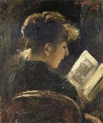 Lovis Corinth, Girl Reading